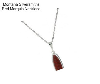 Montana Silversmiths Red Marquis Necklace