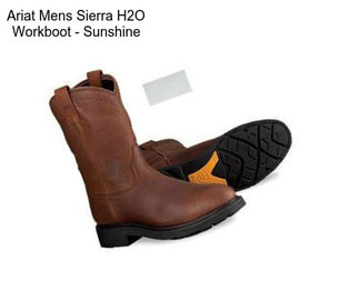 Ariat Mens Sierra H2O Workboot - Sunshine