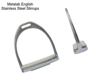 Metalab English Stainless Steel Stirrups
