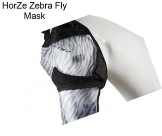 HorZe Zebra Fly Mask