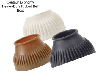 Centaur Economy Heavy-Duty Ribbed Bell Boot