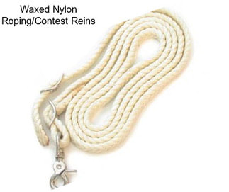 Waxed Nylon Roping/Contest Reins