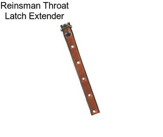 Reinsman Throat Latch Extender