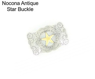 Nocona Antique Star Buckle