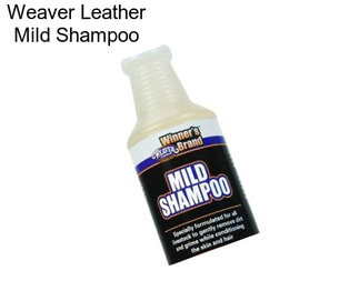 Weaver Leather Mild Shampoo