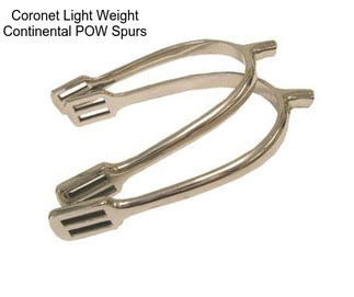 Coronet Light Weight Continental POW Spurs