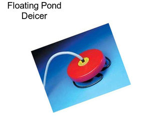 Floating Pond Deicer