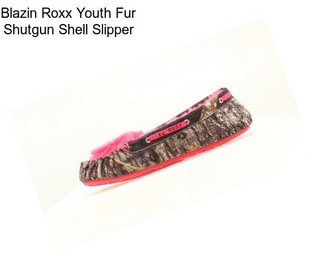 Blazin Roxx Youth Fur Shutgun Shell Slipper