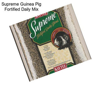 Supreme Guinea Pig Fortified Daily Mix