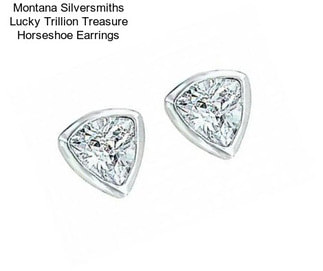 Montana Silversmiths Lucky Trillion Treasure Horseshoe Earrings