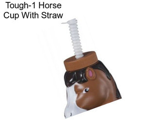 Tough-1 Horse Cup With Straw