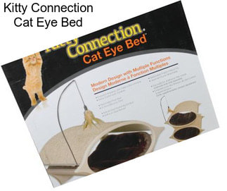 Kitty Connection Cat Eye Bed