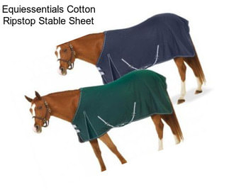 Equiessentials Cotton Ripstop Stable Sheet