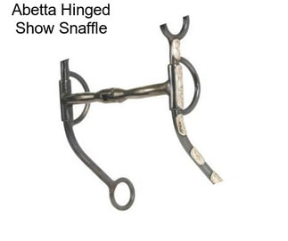 Abetta Hinged Show Snaffle