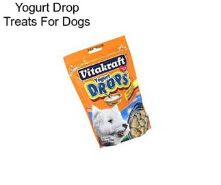 Yogurt Drop Treats For Dogs