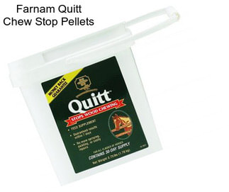 Farnam Quitt Chew Stop Pellets