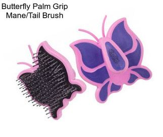 Butterfly Palm Grip Mane/Tail Brush