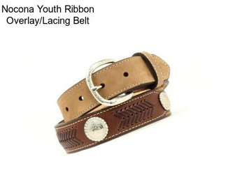 Nocona Youth Ribbon Overlay/Lacing Belt