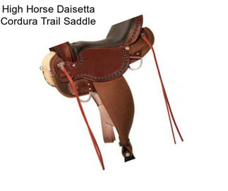 High Horse Daisetta Cordura Trail Saddle