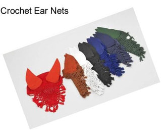 Crochet Ear Nets