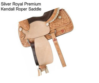 Silver Royal Premium Kendall Roper Saddle