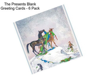 The Presents Blank Greeting Cards - 6 Pack