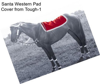 Santa Western Pad Cover from Tough-1