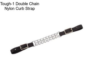 Tough-1 Double Chain Nylon Curb Strap