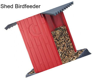 Shed Birdfeeder