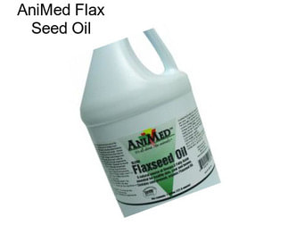 AniMed Flax Seed Oil