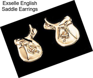 Exselle English Saddle Earrings