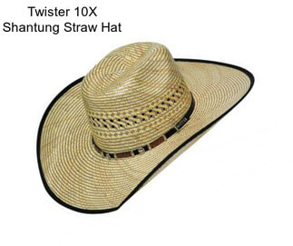 Twister 10X Shantung Straw Hat