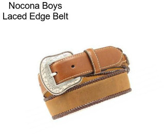 Nocona Boys Laced Edge Belt