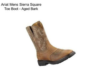 Ariat Mens Sierra Square Toe Boot - Aged Bark