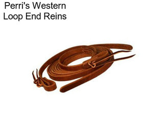 Perri\'s Western Loop End Reins