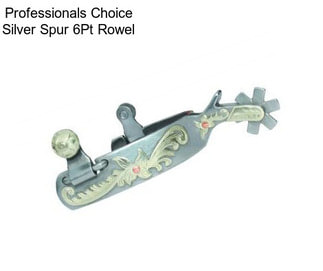 Professionals Choice Silver Spur 6Pt Rowel