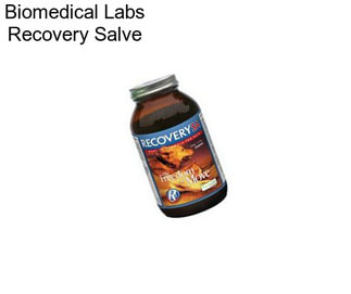 Biomedical Labs Recovery Salve