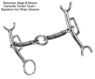 Reinsman Stage B Sharon Camarillo Tender Touch - Signature Iron Wrap Lifesaver