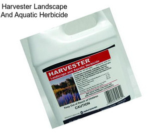 Harvester Landscape And Aquatic Herbicide