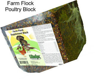 Farm Flock Poultry Block