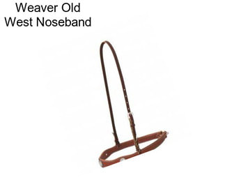 Weaver Old West Noseband