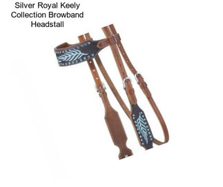 Silver Royal Keely Collection Browband Headstall