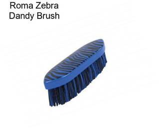 Roma Zebra Dandy Brush