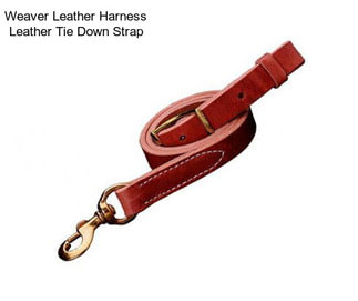 Weaver Leather Harness Leather Tie Down Strap