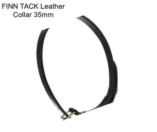 FINN TACK Leather Collar 35mm