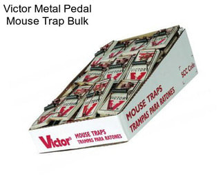 Victor Metal Pedal Mouse Trap Bulk