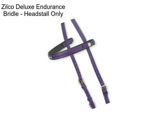 Zilco Deluxe Endurance Bridle - Headstall Only