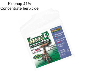 Kleenup 41% Concentrate herbicide