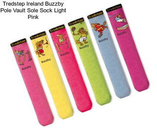 Tredstep Ireland Buzzby Pole Vault Sole Sock Light Pink
