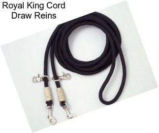 Royal King Cord Draw Reins